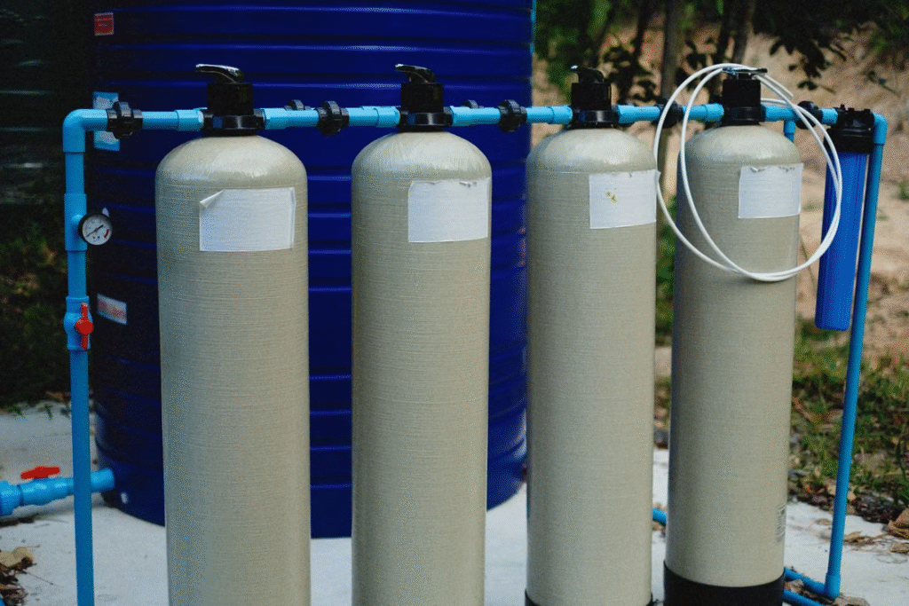 A properly sized softener treats the whole home, not just one fixture.